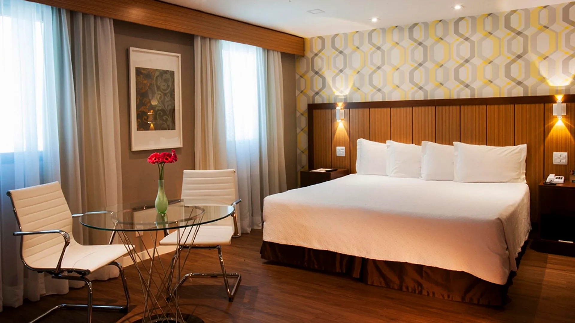 **** 酒店 Wyndham Sao Paulo Ibirapuera Convention Plaza酒店 巴西